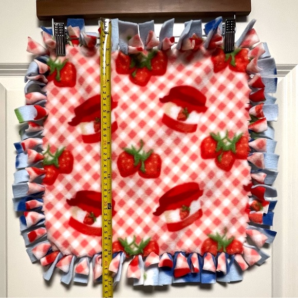 Handmade Other - New Handmade Fleece Cat Tree Pad Blueberries & Strawberry Jam Prints Cute Cozy